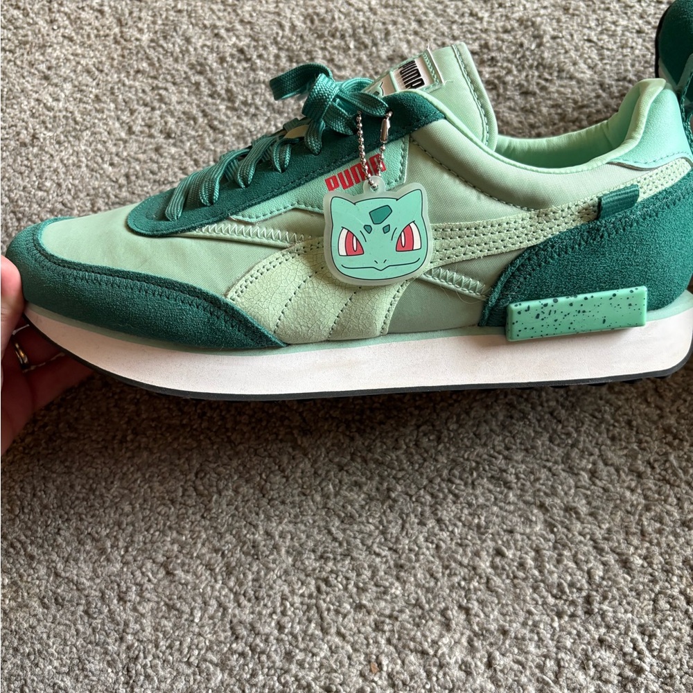 Puma Mint Green Pokémon Sneakers